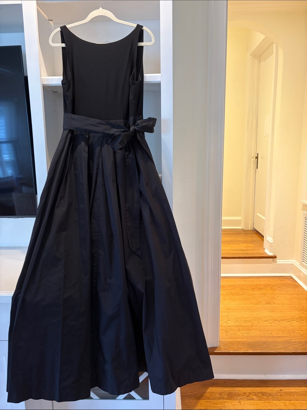 Ralph Lauren black taffeta Gown
